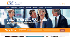 Desktop Screenshot of icfdanmark.dk